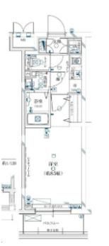 ガリシア新宿余丁町の間取り画像