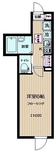フェリーチェ経堂の間取り画像
