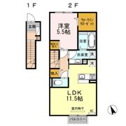 ロイヤルタウン Ⅱの間取り画像