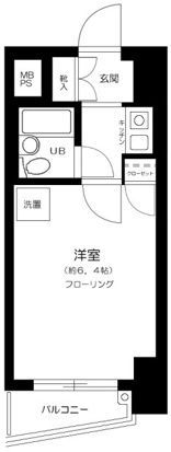 シーアイマンション池袋西の間取り画像