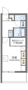 レオパレス壺屋の間取り画像