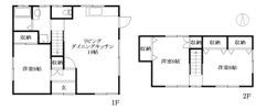 サンフラワー高野（メゾネット）の間取り画像
