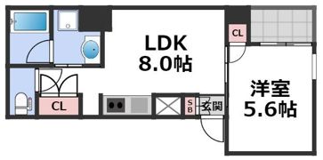 MT玉造の間取り画像
