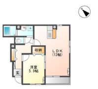 コーポライジンの間取り画像