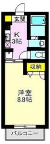 プレジールの間取り画像