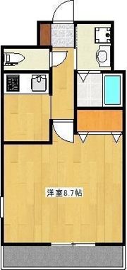 クロノス29新町の間取り画像