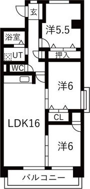 エルスタンザ原の間取り画像