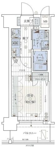 エステムコート梅田・天神橋IIIアヴァンテの間取り画像