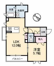 ラフィーネ高須の間取り画像