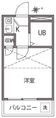 グリーンハイムの間取り画像