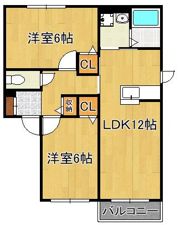 ディアスモダン本城の間取り画像