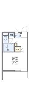 レオパレスシグマ戸坂の間取り画像