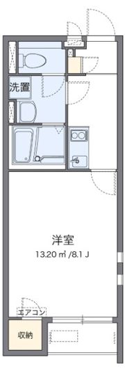 クレイノエスペランサ桜井新町の間取り画像