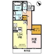 クローバーハイムの間取り画像