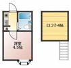 カーサフェリシタの間取り画像