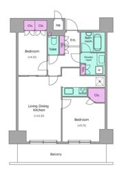 レジディア杉並方南町の間取り画像