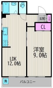 ハイマートフジの間取り画像