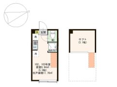 カーサソラーナの間取り画像