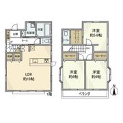 茅ケ崎東戸建の間取り画像