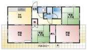 シャレード加治木の間取り画像