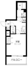 メゾン・ド・ヴィレ高輪の間取り画像