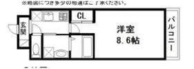 アミティエ山科の間取り画像