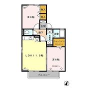 エクレールの間取り画像