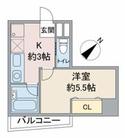 メゾン ド シエルの間取り画像
