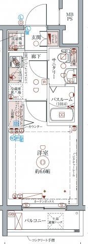 クレヴィスタ立石の間取り画像