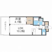セレニテ堺筋本町プリエの間取り画像