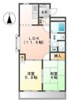 アルシオン壱番館の間取り画像