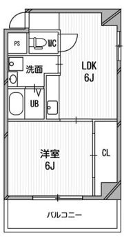 日宝ア・ラ・メゾンの間取り画像