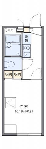 レオパレスパレス猪名寺Ⅱの間取り画像