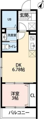 グロースフル南行徳の間取り画像