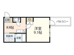 セレナーデ東雲本町の間取り画像