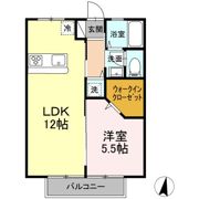 サージュの間取り画像