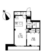 ラシーネ上板橋の間取り画像