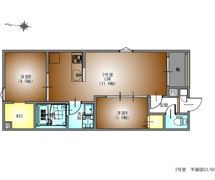 REGALESTラヴ守山の間取り画像