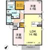 セジュール秀峰の間取り画像