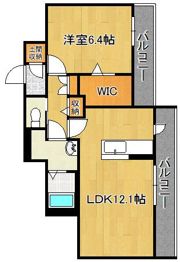 シャーメゾン静の間取り画像