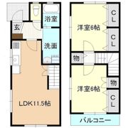 ヒルトップ藤ヶ丘の間取り画像