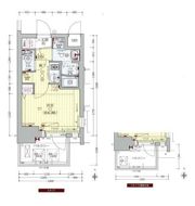 プレサンス玉造駅前ルージュの間取り画像