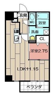 Studie TOBIHATAの間取り画像