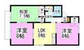 パークサイド新福Aの間取り画像
