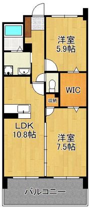 ベイサイド本町の間取り画像