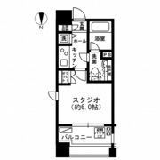 レジディア市ヶ谷の間取り画像