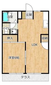 ビギンハイツの間取り画像