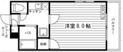 ネクスト津高 Bの間取り画像