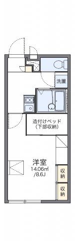 レオパレスサンハイムⅡの間取り画像
