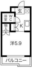 サンガーデン山科の間取り画像